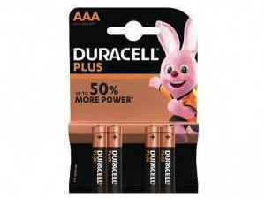Duracell AAA Plus Power Boost – Confezione Da 10 Batterie Stilo Con Durata Extra Fino Al 100%
